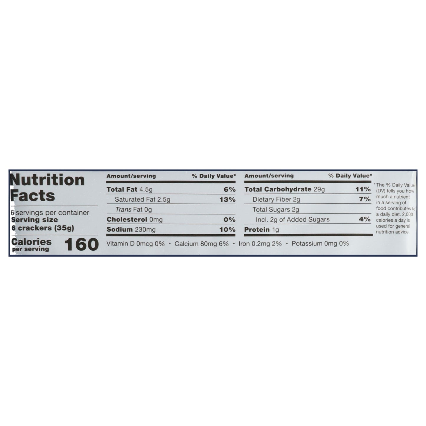 Schar Gluten-Free Table Crackers 6 - 1.2 oz Packages