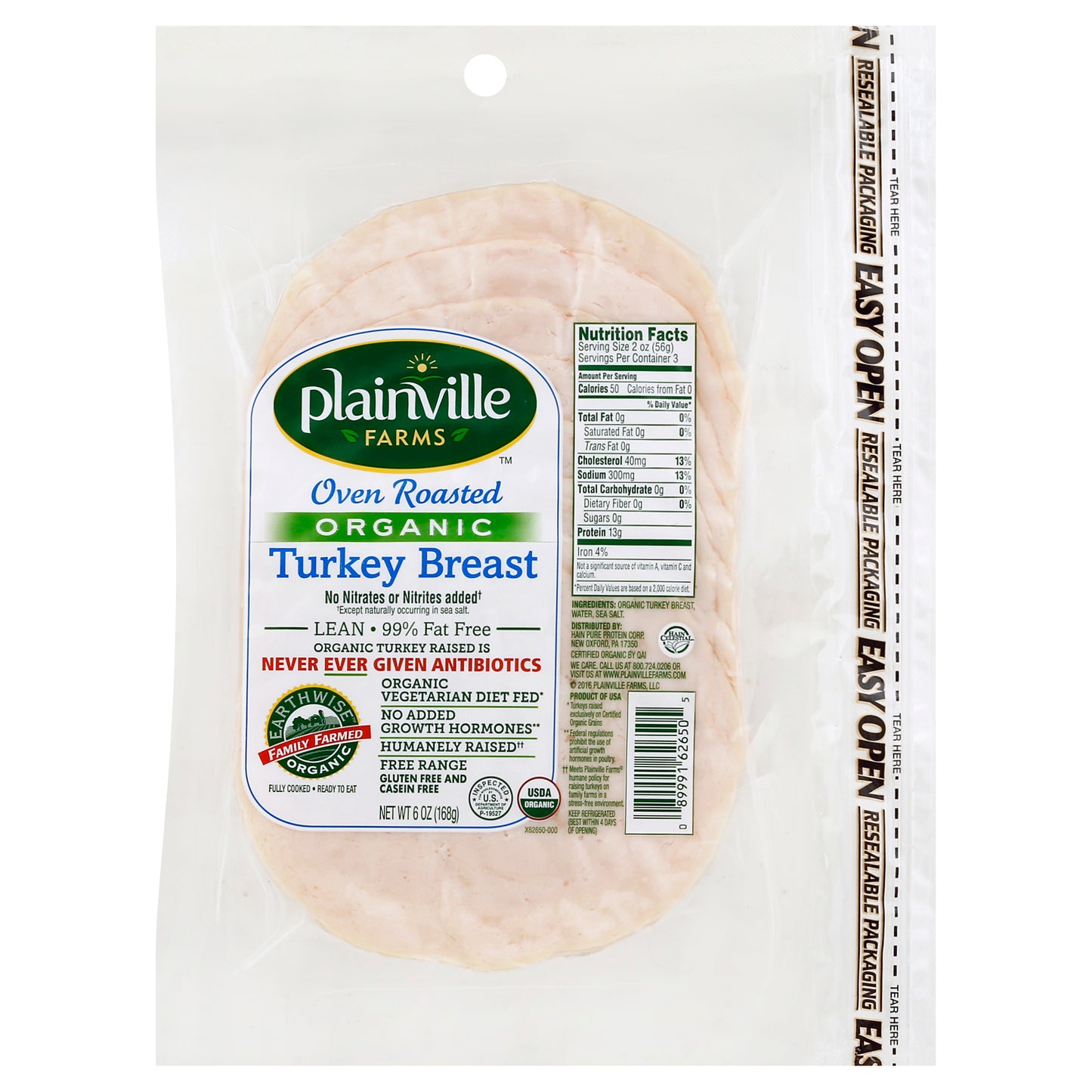 Plainville Farms Turkey Breast 6 oz - Roast