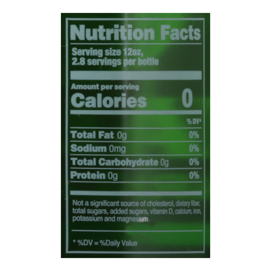 The Mountain Valley Pure Fine Authentic Sparkling Water 33.8 fl oz