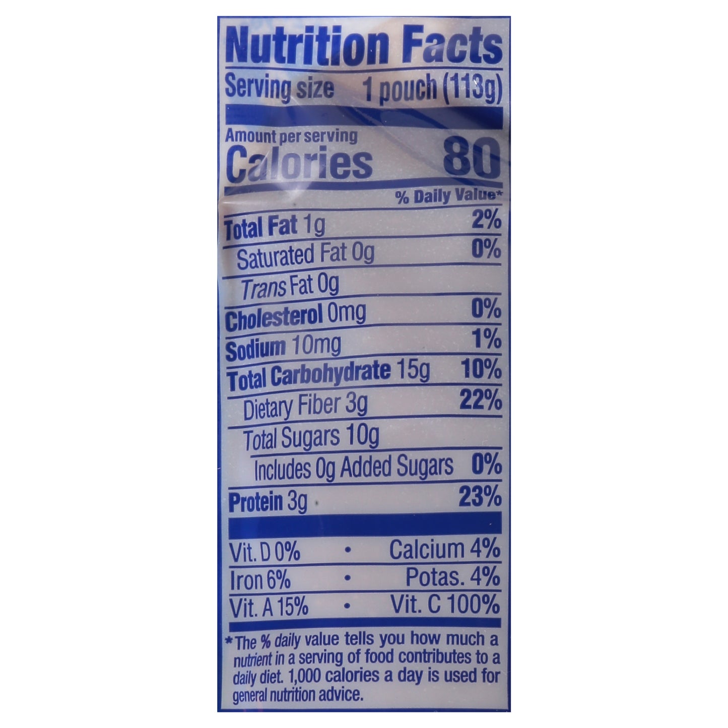 HappyTot Organics Fiber & Protein 4 (2+ Years) Organic Pears, Blueberries & Spinach Fruit & Veggie Blend 4 oz