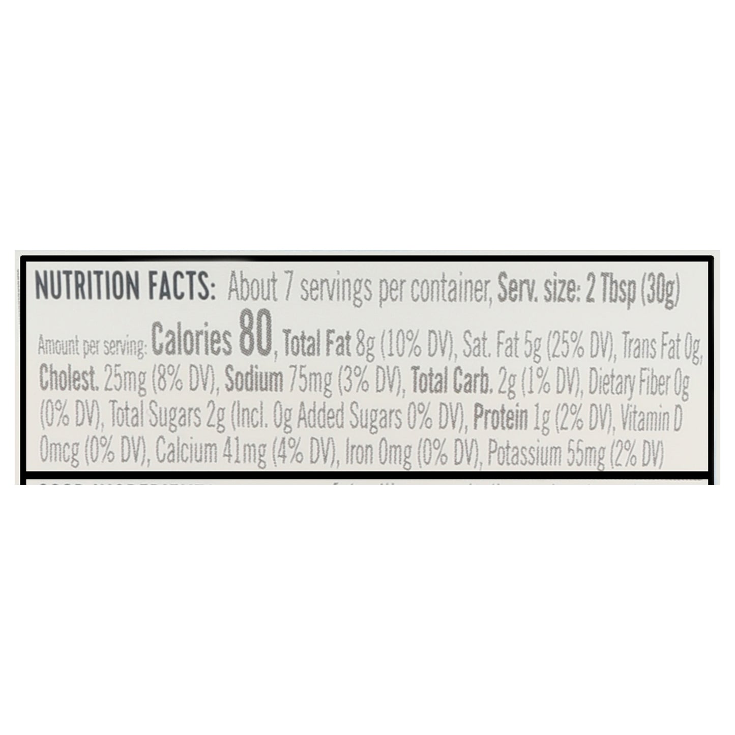 Good Culture Probiotic Plain Cream Cheese Spread 7 oz