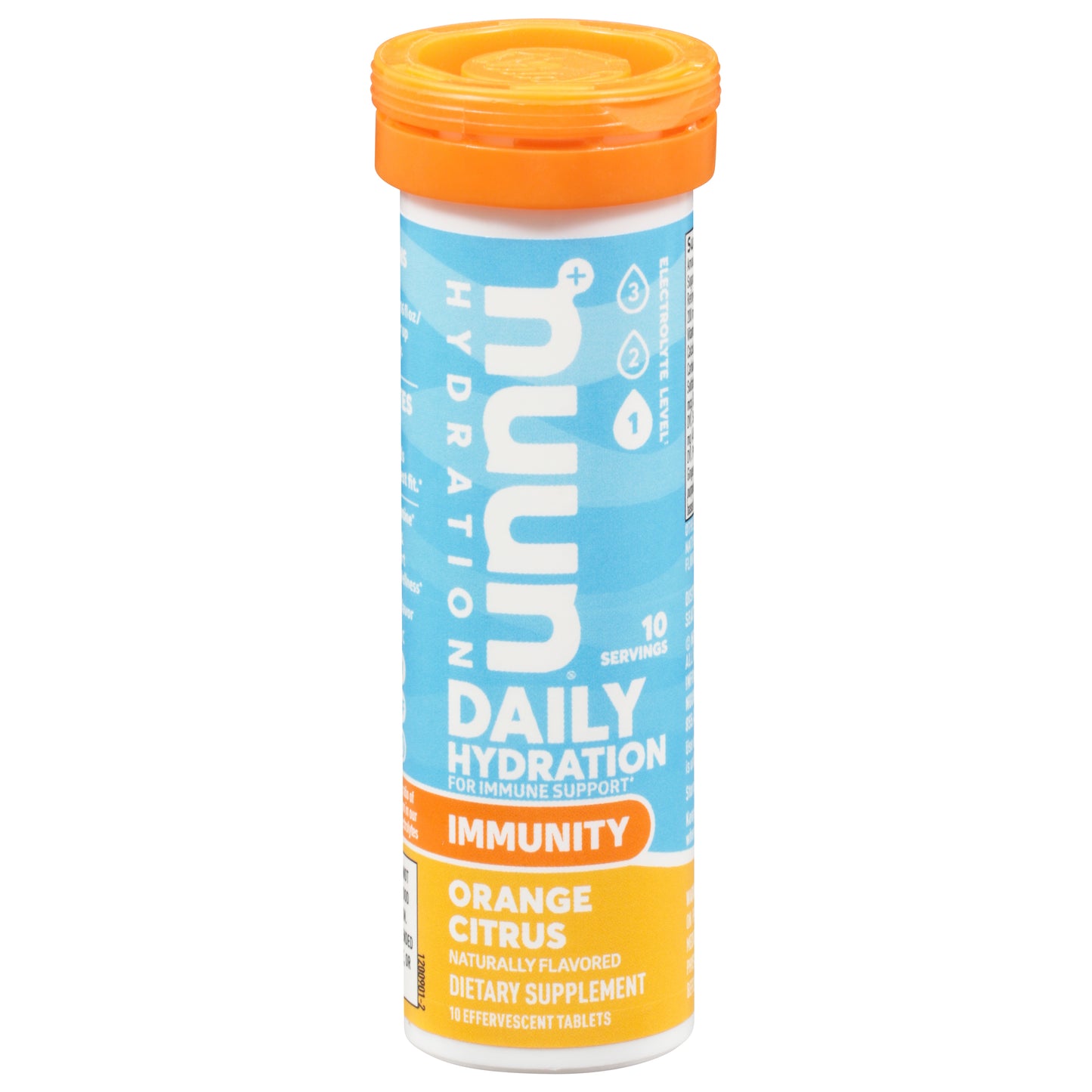 Nuun Immunity Orange Citrus Daily Hydration 10 Tablets