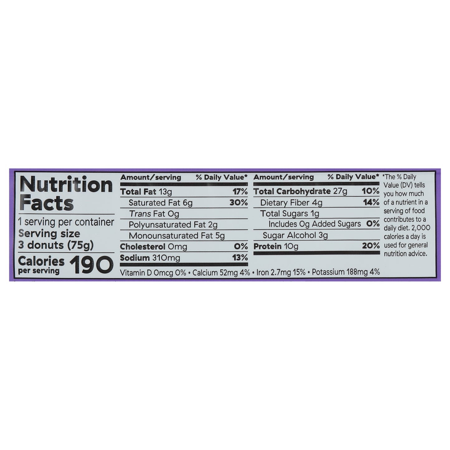 Drumroll Chocolate Glazed Donuts 2.6 oz