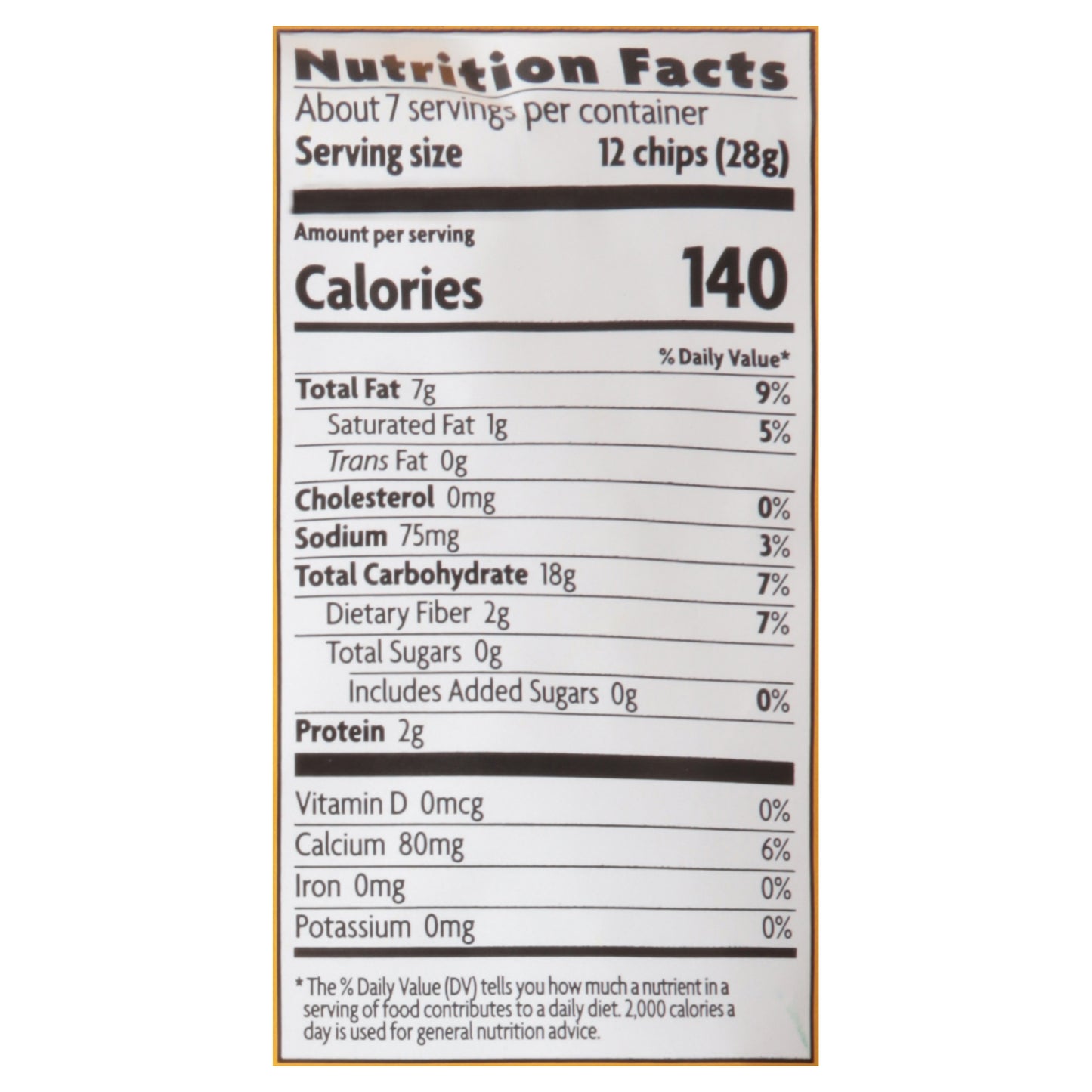 Que Pasa Organic White Corn Tortilla Chips 7.5 oz