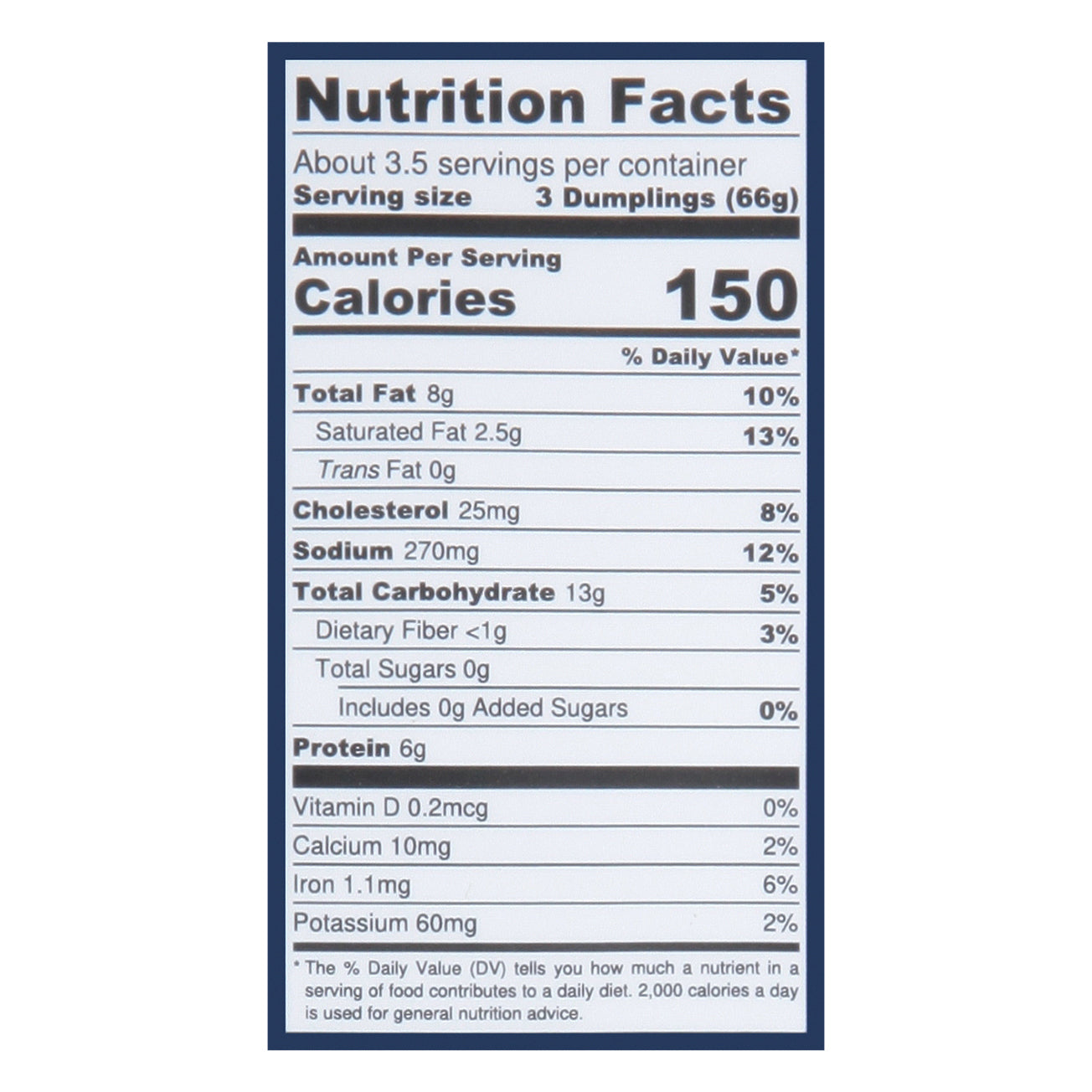 Laoban Dumplings Pork & Chive Dumplings 8 oz