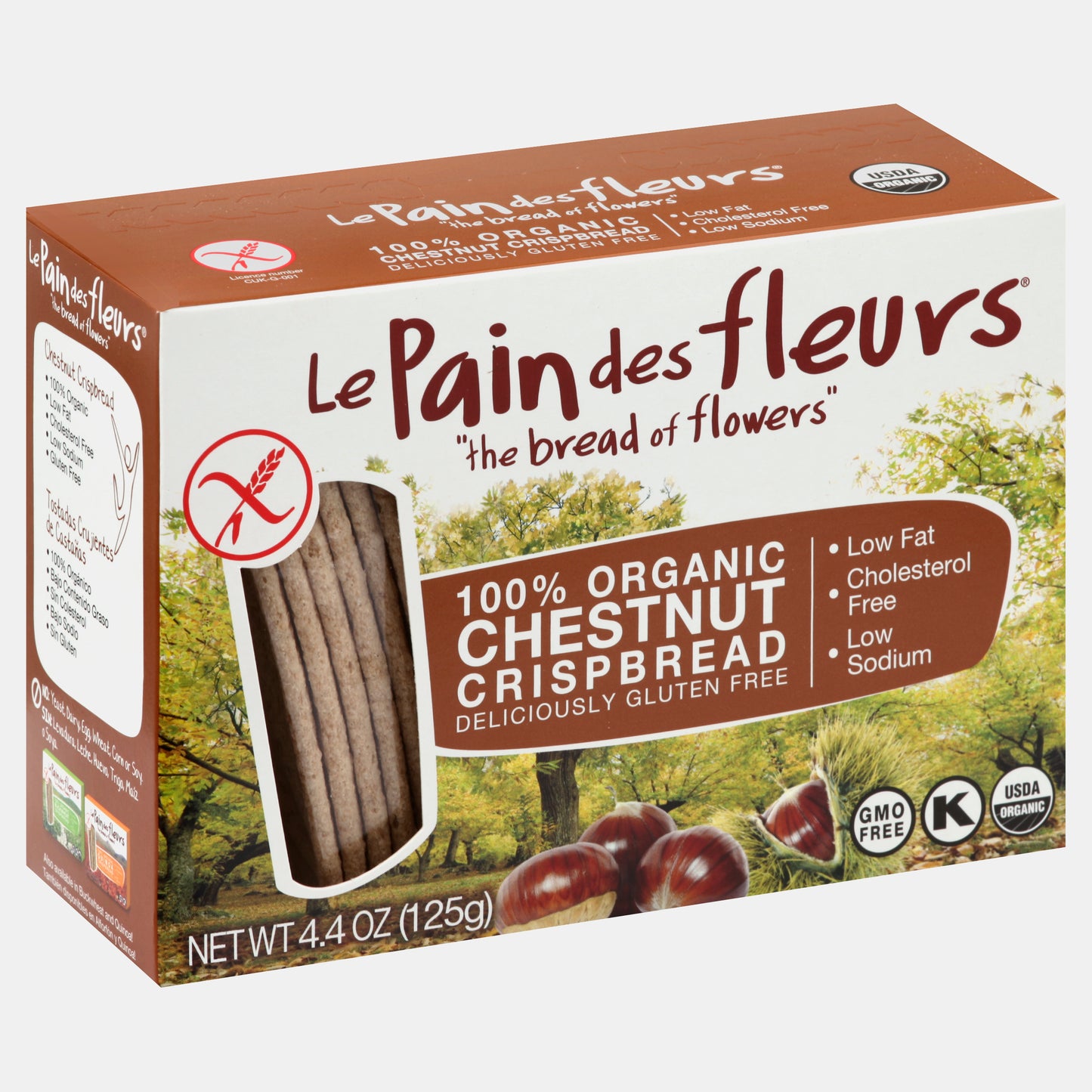 Le Pain Des Fleurs Crispbread 4.4 oz