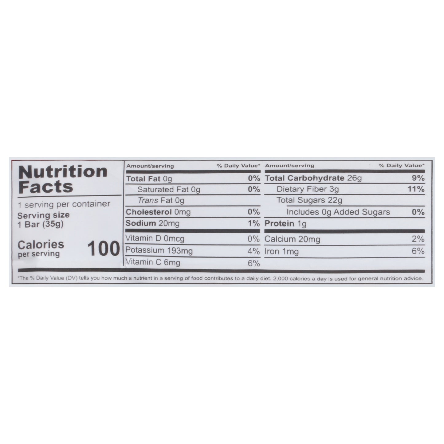 That's It Apple + Cherries Fruit Bar 1.2 oz