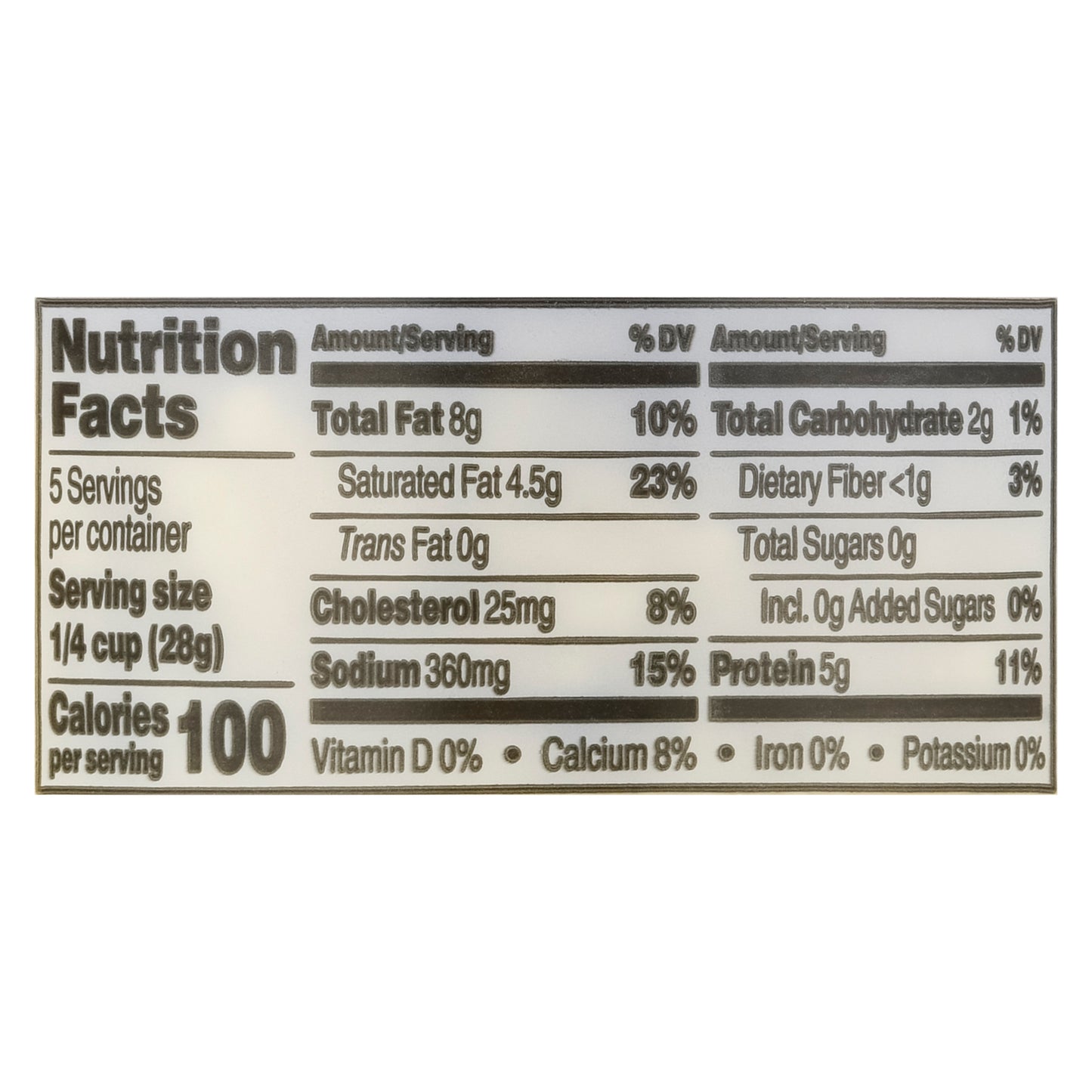 Treasure Cave Blue Cheese 5 oz