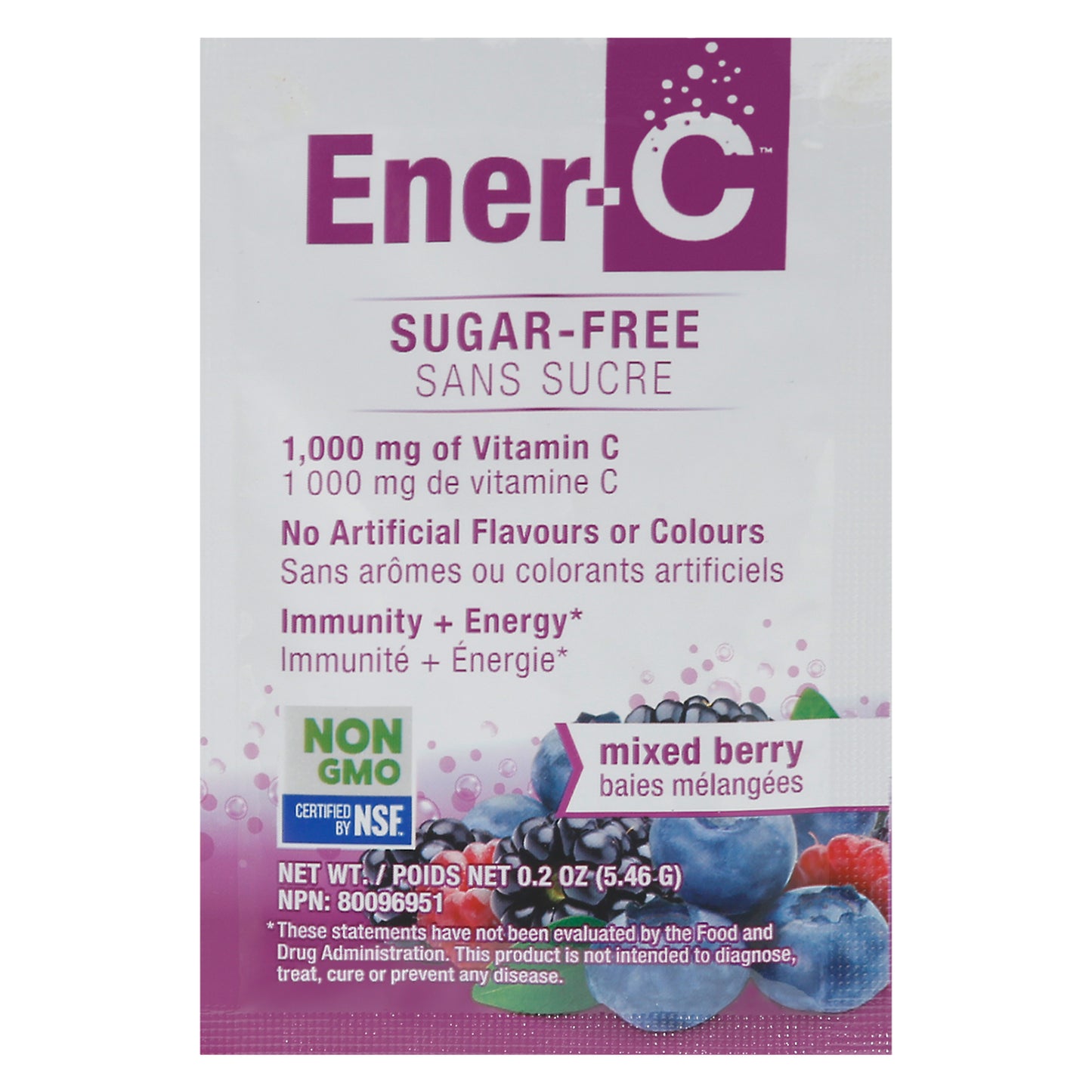 Ener-C Sugar-Free Mixed Berry 1,000 mg Vitamin C 0.2 oz