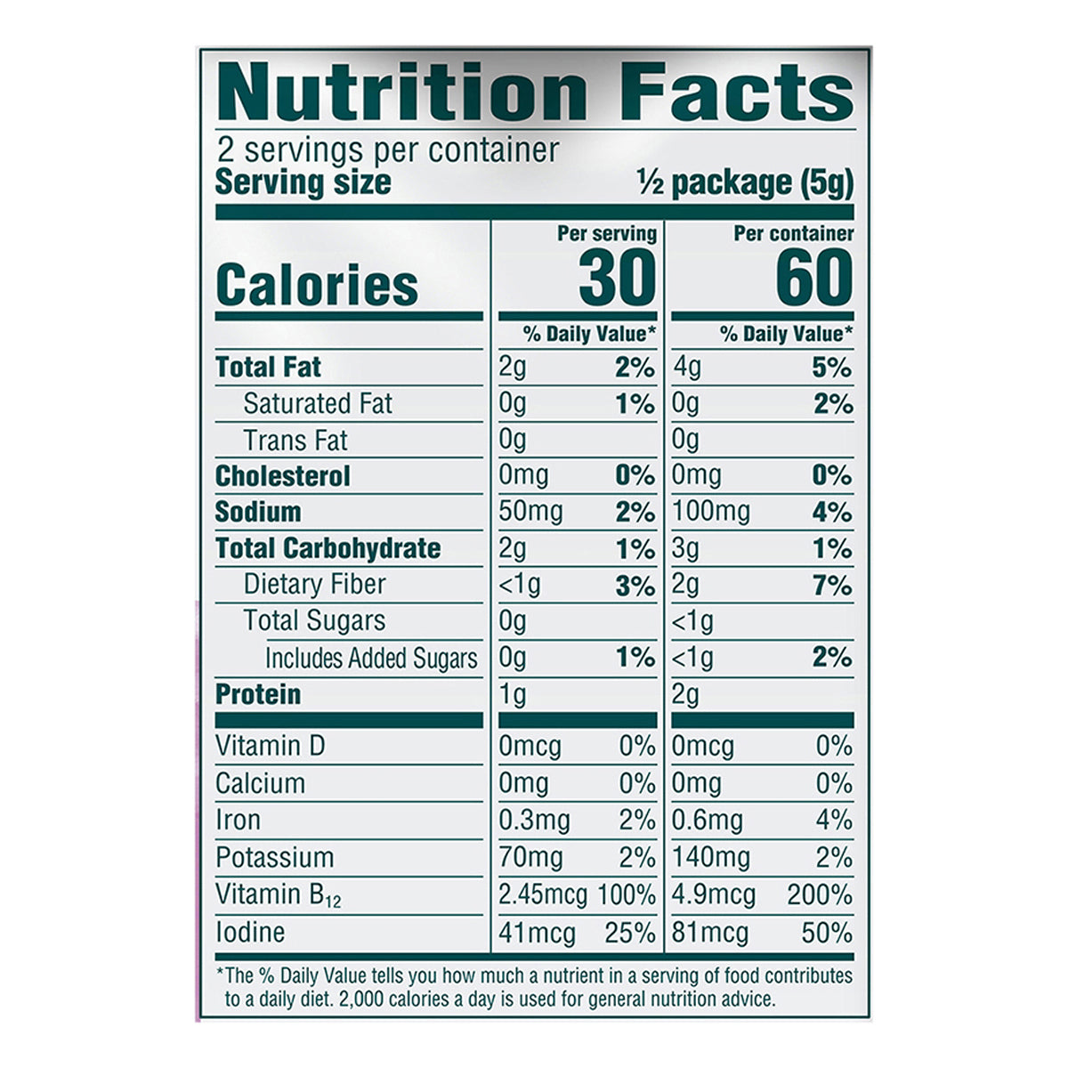 gimme Seaweed Organic Premium Roasted Seaweed Snack, Teriyaki, .35oz