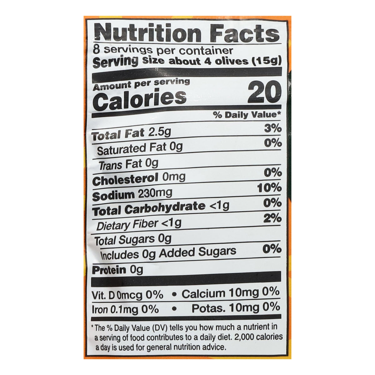 FreeStyle Snacks Green Lemon Garlic Olives 4 oz