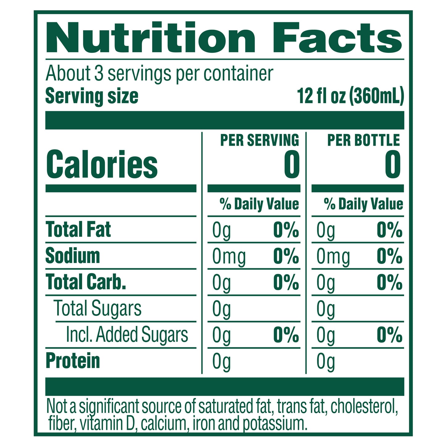 Poland Spring Sparkling Water, Orange, 33.8 oz. Bottle