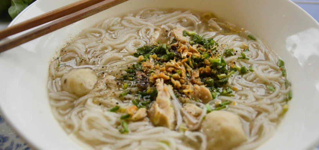 Khao Piak Sen – Laotian Chicken Noodle Soup