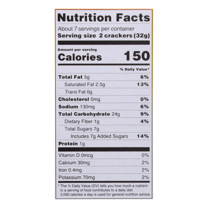 Kinnikinnick S'moreables Gluten-Free Graham Style Crackers 8 oz