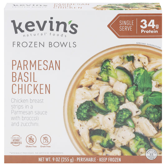 Kevin's Natural Foods Parmesan Basil Chicken 9 oz