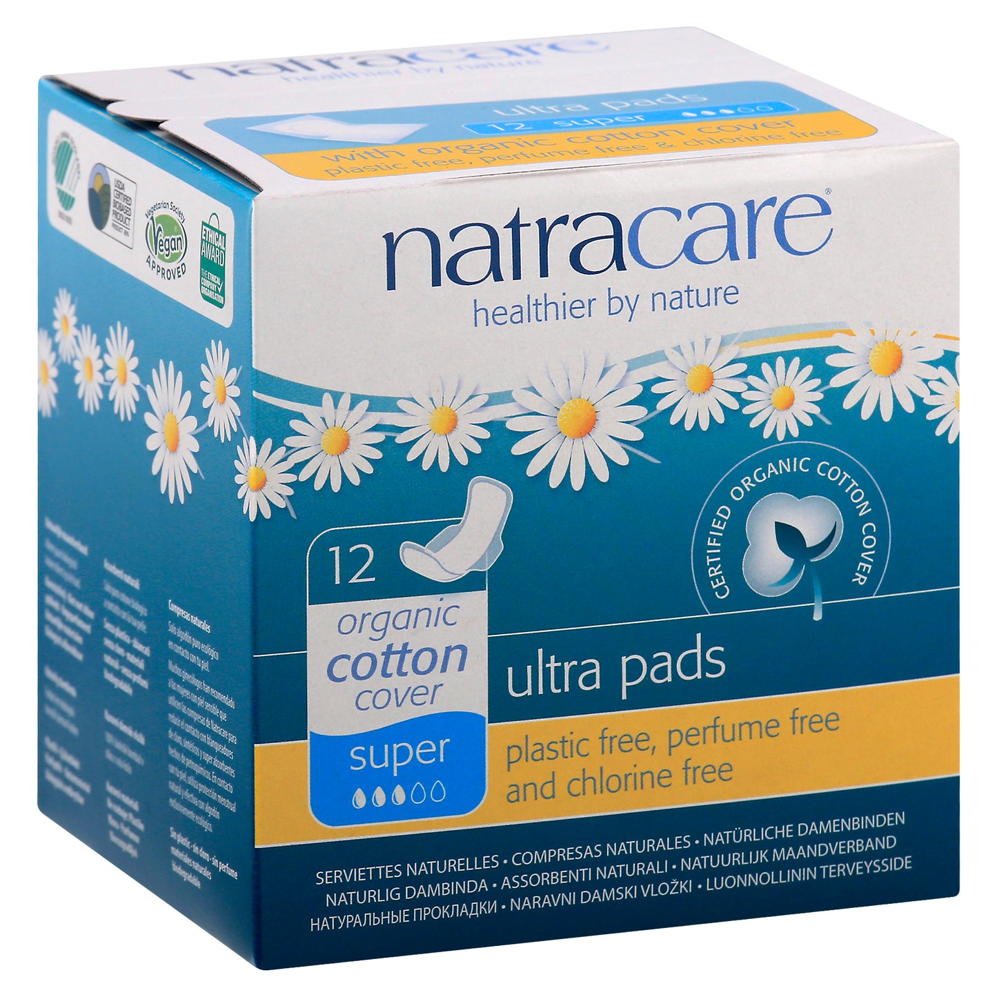 Natracare Pads 12 ea