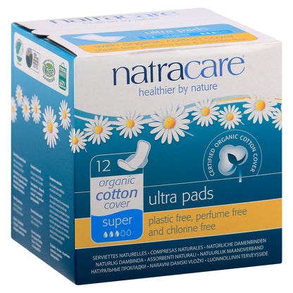 Natracare Pads 12 ea