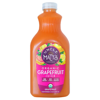 Uncle Matt's Organic Grapefruit Juice 52 Fl Oz