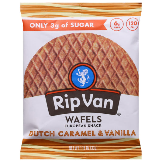 Rip Van Dutch Caramel & Vanilla Wafels 1.16 oz