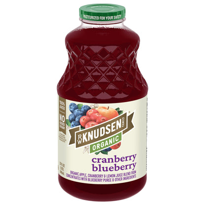 RW Knudsen Family Organic Cranberry Blueberry Juice Blend 32 fl oz