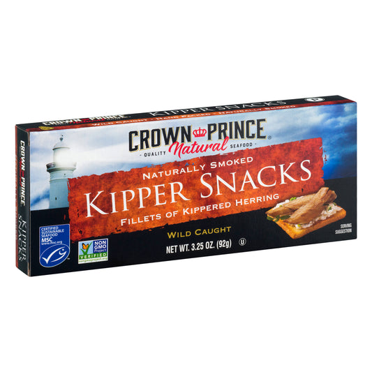 Crown Prince Naturally Smoked Kippered Snacks 3.25 oz