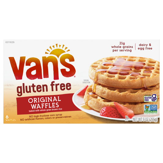 Van's® Frozen Waffle Gluten Free Original 9oz