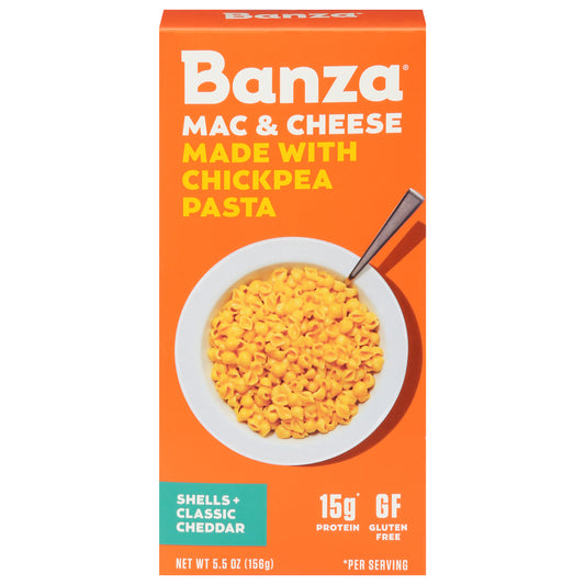 Banza Shells + Classic Cheddar Mac & Cheese 5.5 oz