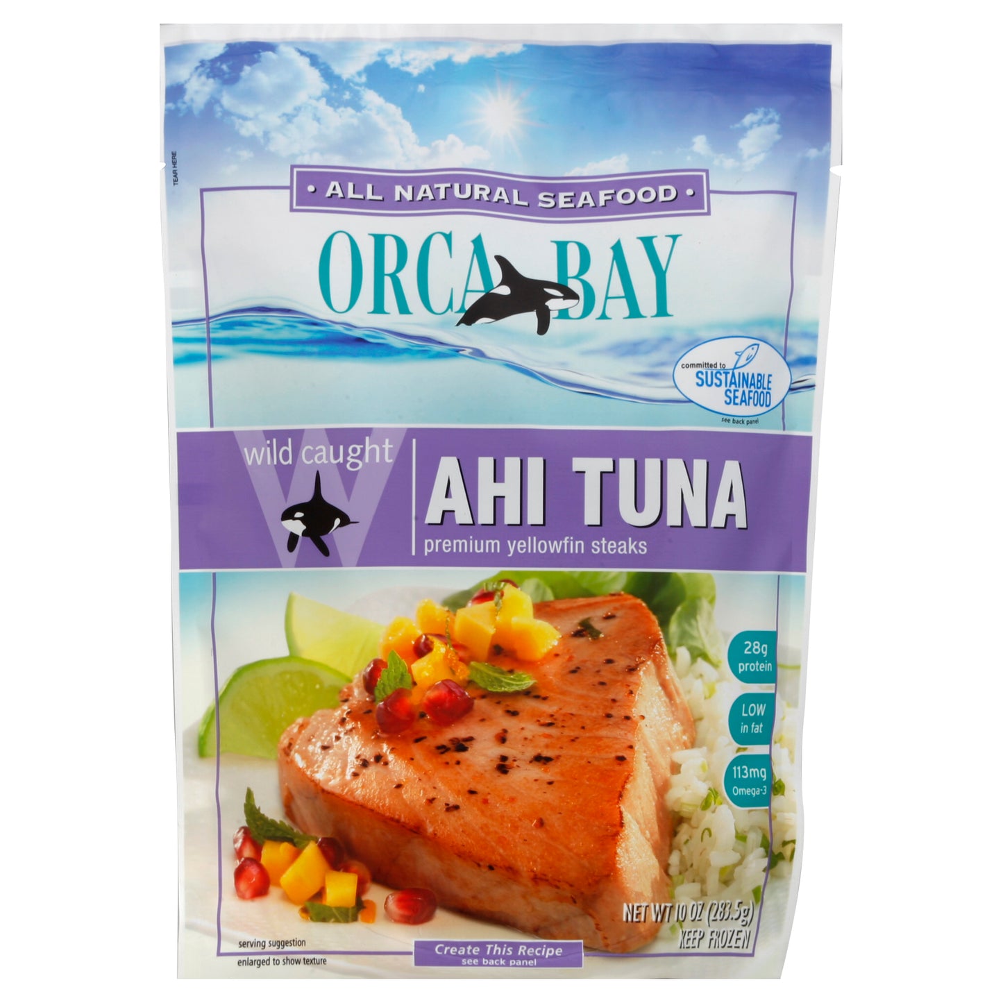 Orca Bay Seafoods Ahi Tuna 10 oz
