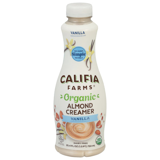 Califia Farms Organic Vanilla Almond Creamer 25.4 fl oz