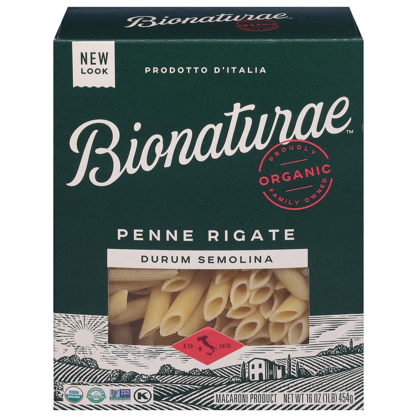Bionaturae Durum Semolina Penne Rigate 16 oz
