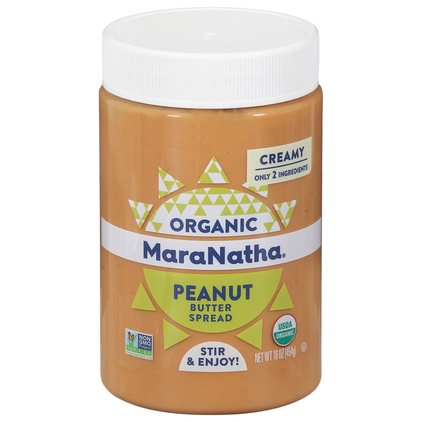 MaraNatha Organic Peanut Butter Spread 16 oz