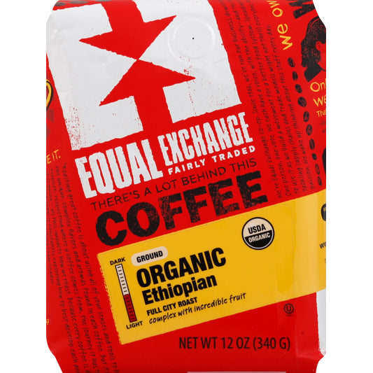 Equal Exchange Coffee 12 oz - Ethiopian