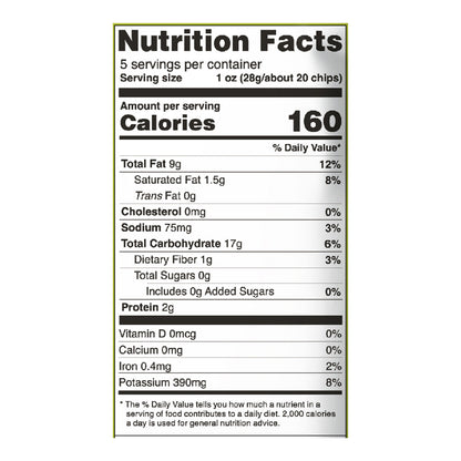 Good Health Avocado Oil Sea Salt Kettle Style Potato Chips 5 oz