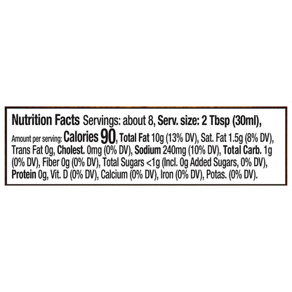 Organicville Non-Dairy Ranch Dressing 8 fl oz