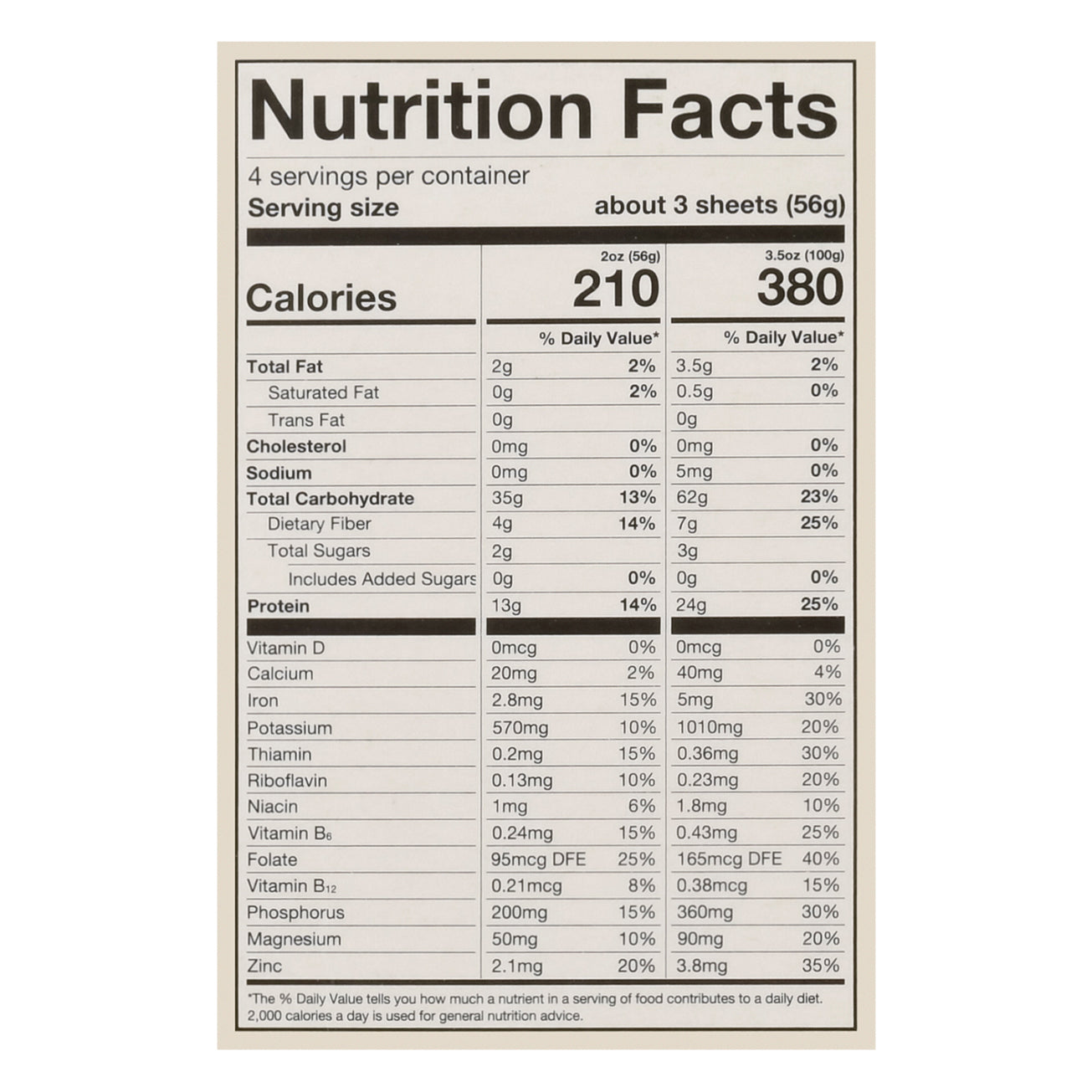 Chickapea Organic Lasagna 8 oz