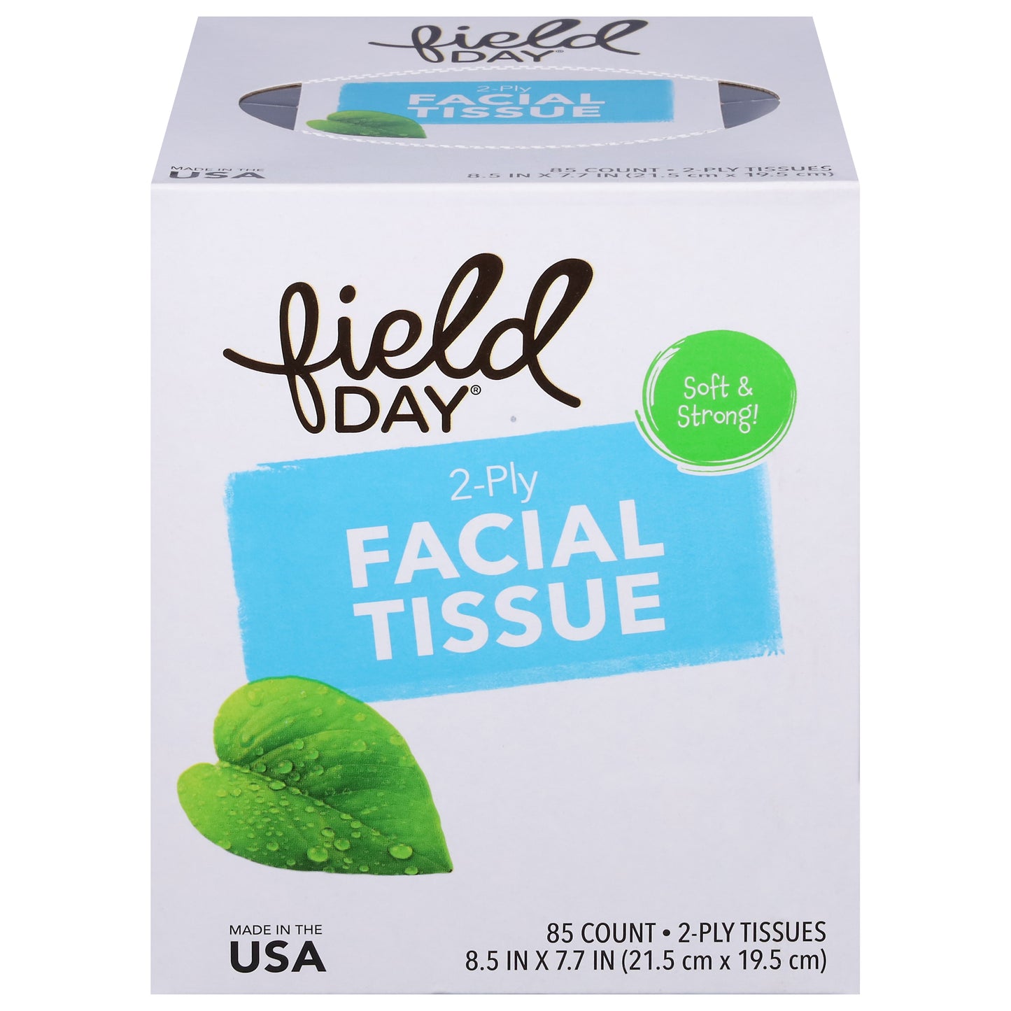 Field Day 2-Ply Facial Tissue 85 ea