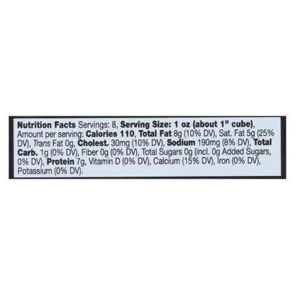 Wood River Creamery Cheddar Gruyere Black Truffle Cheese 8 oz