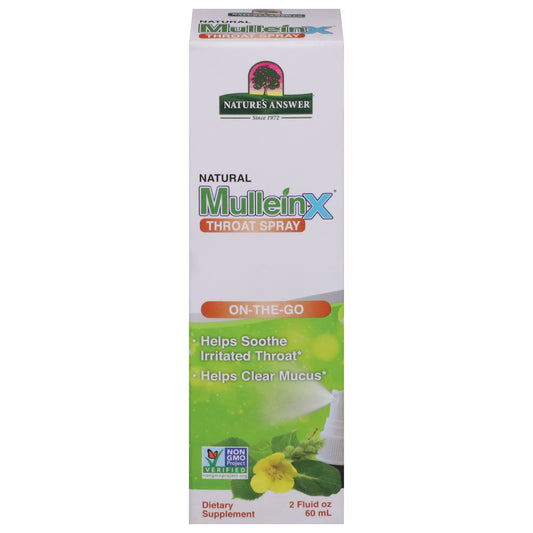 Nature's Answer Mullein-X On-the-Go Throat Spray 2 fl oz