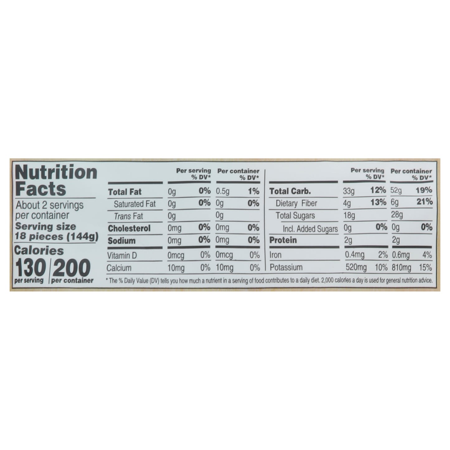 Woodstock Organic Slices of Banana 8 oz