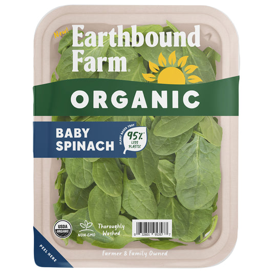 Earthbound Farm Organic Baby Spinach Fiber