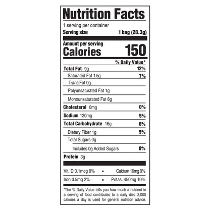 BC 1oz AVO Oil Sea Salt Kettle Chip