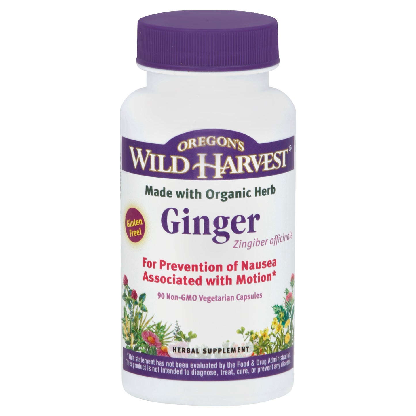 Oregons Wild Harvest Ginger 90 ea