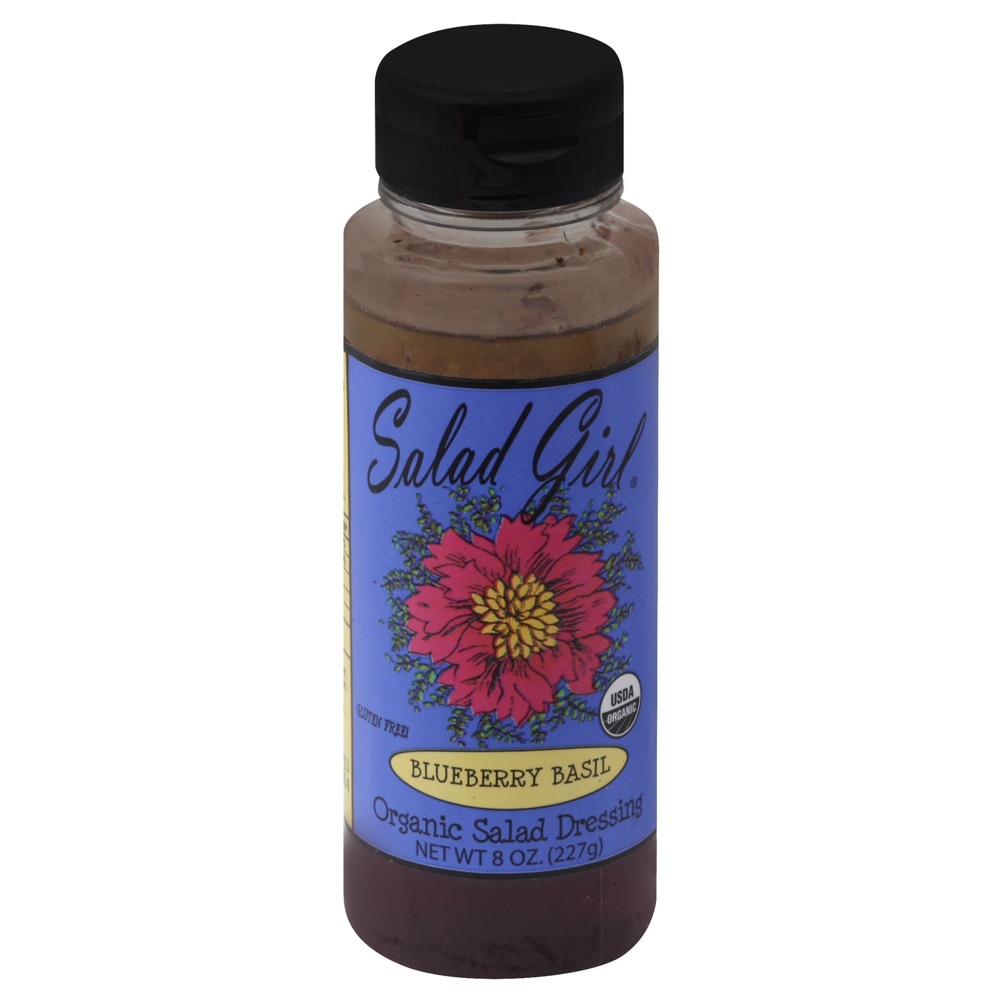 Salad Girl Salad Dressing 8 oz - Blueberry Basil