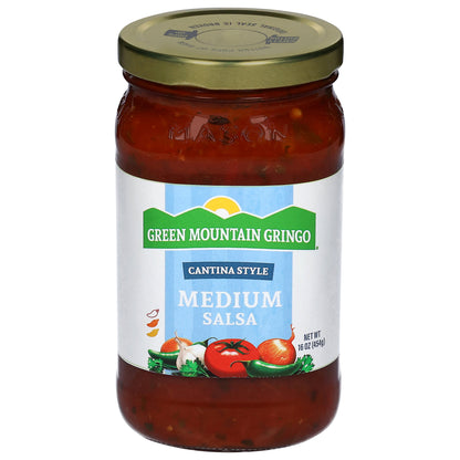 Green Mountain Gringo Cantina Style Salsa 16 oz