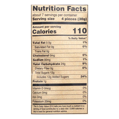 RJs Soft Eating Raspberry Licorice 7.05 oz