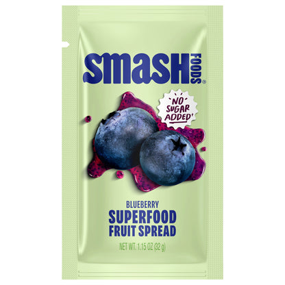 Smash Blueberry Superfood Fruit Spread Single Serve