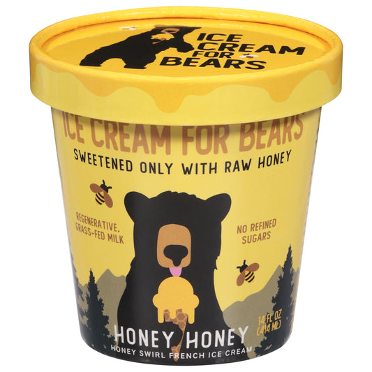 Ice Cream for Bears French Honey Honey Ice Cream 14 fl oz