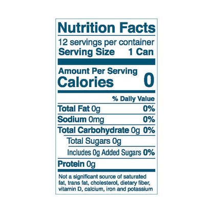 Waterloo Black Cherry Sparkling Water - 12pk / 12 fl oz Cans