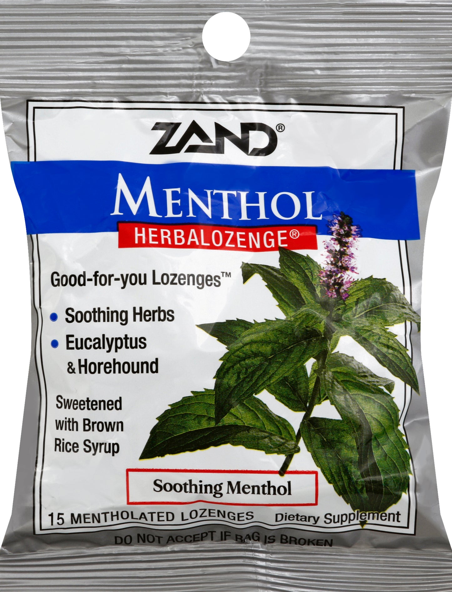 Zand Lozenges 15 ea - Menthol