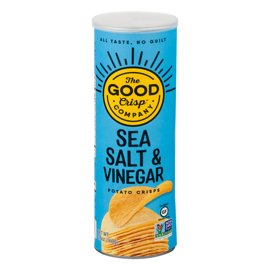 The Good Crisp Company Gluten Free Sea Salt & Vinegar Potato Crisps 5.6 oz